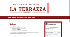 Desktop Screenshot of pizzerialaterrazza.nl