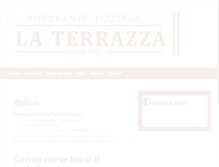 Tablet Screenshot of pizzerialaterrazza.nl